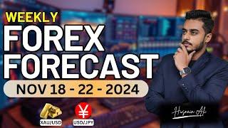Weekly Forex Forecast ( NOV 18 - 22 - 2024 ) XAUUSD | USDJPY | Forex Weekly Forecast