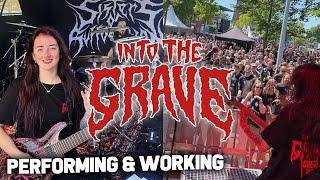 Playing at INTO THE GRAVE festival (day 2)