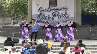 Hau’oli Hula featuring Halau Kaiaulu @ "Our Community Our Pride" Japantown San Francisco 2023