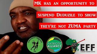 Sindane resigned from MK when Floyd was demoted. joined MK few months ago. Jabu Khumalo, Floyd Party