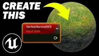 Vertex Normal WS Node EXPLAINED! Unreal Engine Materials