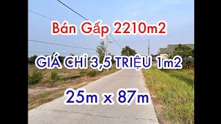 Bán đất 2210m2 tại xã Hoà Khánh Nam | Đất Đẹp Gần Chợ 700m | Giá 3,5 Triệu 1m2