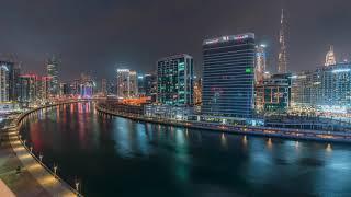 Time lapse - Business Bay Water Canal