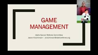 Advanced Referee Training - Game Management