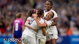 USWNT 'building' chemistry ahead of semifinal clash with Germany | Paris Olympics | NBC Sports