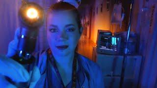 ASMR Hospital Night Nurse | Full Body Exam, Culture Swabs, Bed Bath