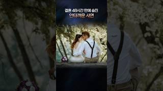 결혼 48시간 후 세상을 떠난 남성…가슴 아픈 사랑 이야기 #감동실화