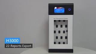 Landwell H3000 Electronic Key Management Cabinet Reports Export 22