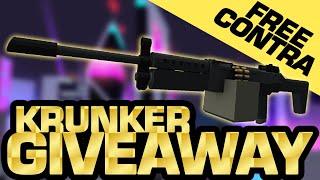 Krunker Contra Giveaway - Free Good Ol' LMG!