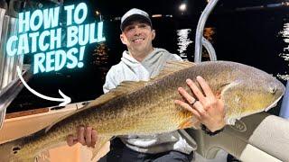 How To Catch Bull Reds! Ultimate Tutorial to Catch Citation Fish!!!