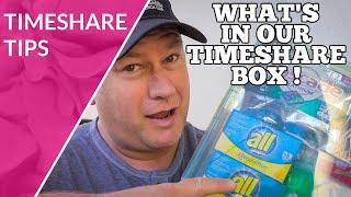 What's in Our Timeshare Supply Box!