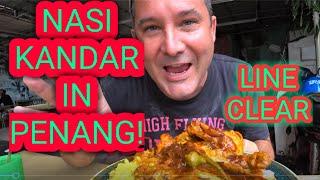 NASI KANDAR IN PENANG / BEST FOOD GEORGE TOWN / MALAYSIAN FOOD VLOG / INDIAN FOOD / LINE CLEAR VLOG