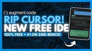Augment Agent: RIP Cursor! NEW Agentic AI IDE! AI Software Engineer Automates Your Code (Opensource)