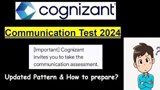 #49 Cognizant Communication Assessment 2024 || Update Pattern & Useful links