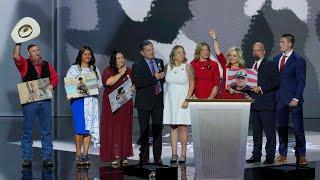 Audience left in tears as Gold Star families make emotional address at the RNC