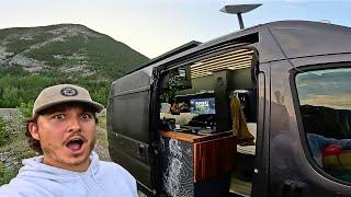 Vanlife in Remote Canadian Wilderness | Video Games and Stir Fry