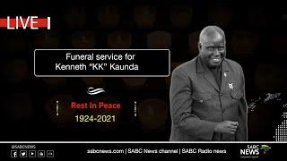 The funeral and burial for Kenneth Kaunda, 07 July 2021