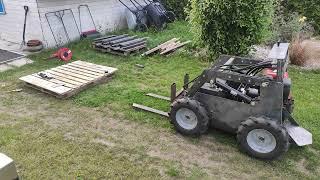 DIY Homemade Mini Skid Steer Loader