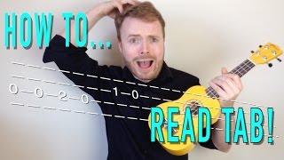 Learn how to read TAB for Ukulele AND Guitar - IN TWO MINUTES!