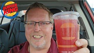 New Burger King Firey Strawberry Sprite Review !!