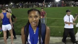 Tara Davis 12.83 100mH At CIF State Championships