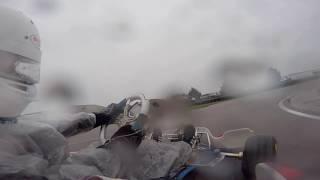 Bayford Meadows (wet) in a Junior Rotax (21/3/2018) - Will Egby Racing