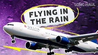 How Planes Fly in the Rain