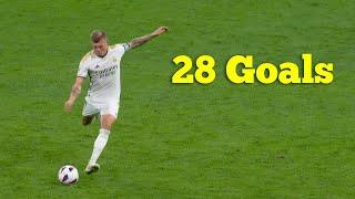 Toni Kroos All 28 Goals For Real Madrid