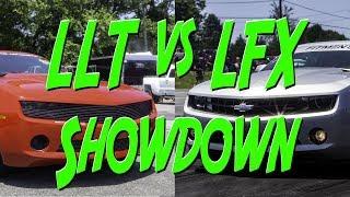 LFX vs LLT - V6 Camaro Showdown