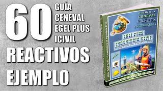 Guía CENEVAL EGEL PLUS INGENIERÍA CIVIL + 60 Reactivos Simulador Ejemplo ¡Resuelta y Actualizada!