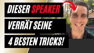 4 Tipps für bessere Reden (Speaker verrät seine Tricks)