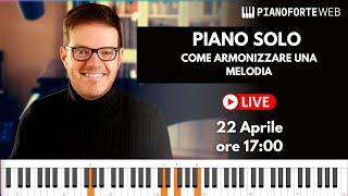 Come armonizzare una melodia al pianoforte (Prima parte)