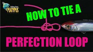 How to Tie a Perfection Loop - Tackle Tactics Animated Knot Series