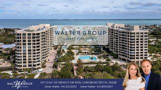 1211 Gulf of Mexico Drive Unit #105 Longboat Key, FL 34228 MLS# A4632629