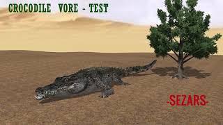 Crocodile Vore Scene Test