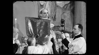 Pope Pius XII Elevates New Cardinals at 1946 Consistory (HD)