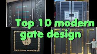 Top 10 modern gate design | ms gate design | latest 2024 design | #gate #design #2024