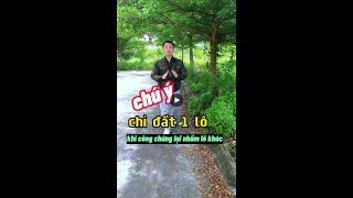 sai sót, chỉ đất 1 lô nhưng khi công chứng thì lại nhầm sang lô khác #short
