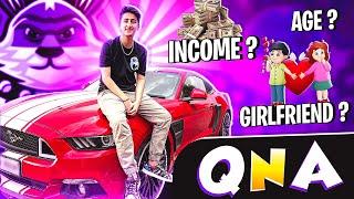 QnA Of A_S RANA/Akshay rana 2022 Gf ? Yt Income ?