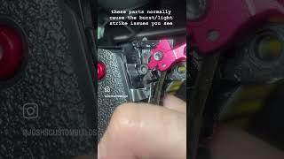 Hi Capa /Sear, Hammer, Disconnector Functionality #airsoft #techtips #shorts #hicapa