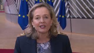 Nadia Calviño Santamaría statement - Economic and Financial Affairs Council