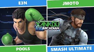 Xanadu Winter Arcadian 2024: Pools - E3N (Little Mac) Vs. Jmoto (Snake) SSBU