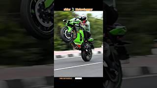 Zx10r Super bike wheelie  police Reaction #shorts#viralshorts#zx10r