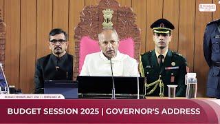 BUDGET SESSION 2025 - GOVERNOR'S ADDRESS