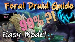 Learn Feral DPS in Minutes! Easy Mode WoW Dragonflight Feral Druid Guide