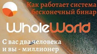 Как работает бесконечный бинар в фонде Whole World | Три правила успеха в сообществе Whole World