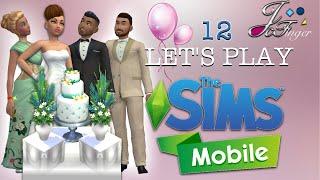 The Sims Mobile LETS’S PLAY | PART 12 | HOSTING A WEDDING PARTY  