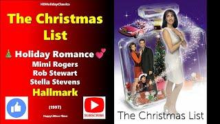 The Christmas List  Holiday Romance  Mimi Rogers ️ Hallmark 1997 HD