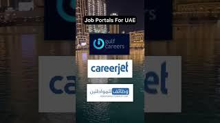 Job Portals For Finding Jobs In UAE