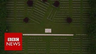 Drone reveals Somme battlefields 100 years on - BBC News